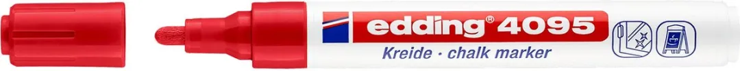 edding Krijtmarker 4095 Rond 2-3mm Rood