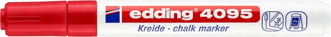 edding Krijtmarker 4095 Rond 2-3mm Rood