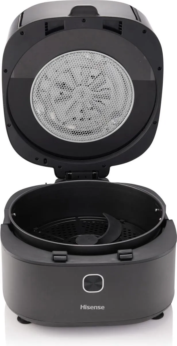 Hisense HAF1350DR Heteluchtfriteuse 1350W - 6,7L - Zwart - afbeelding 3 van 6