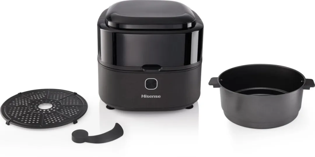 Hisense HAF1350DR Heteluchtfriteuse 1350W - 6,7L - Zwart - afbeelding 4 van 6