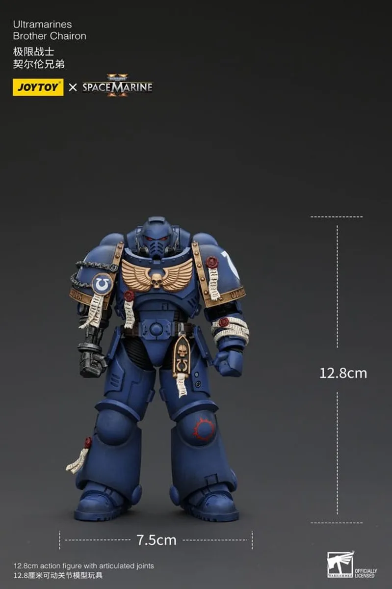 Joy Toy Warhammer 40k Uitramarines Brother Chairon 13cm - JT00072