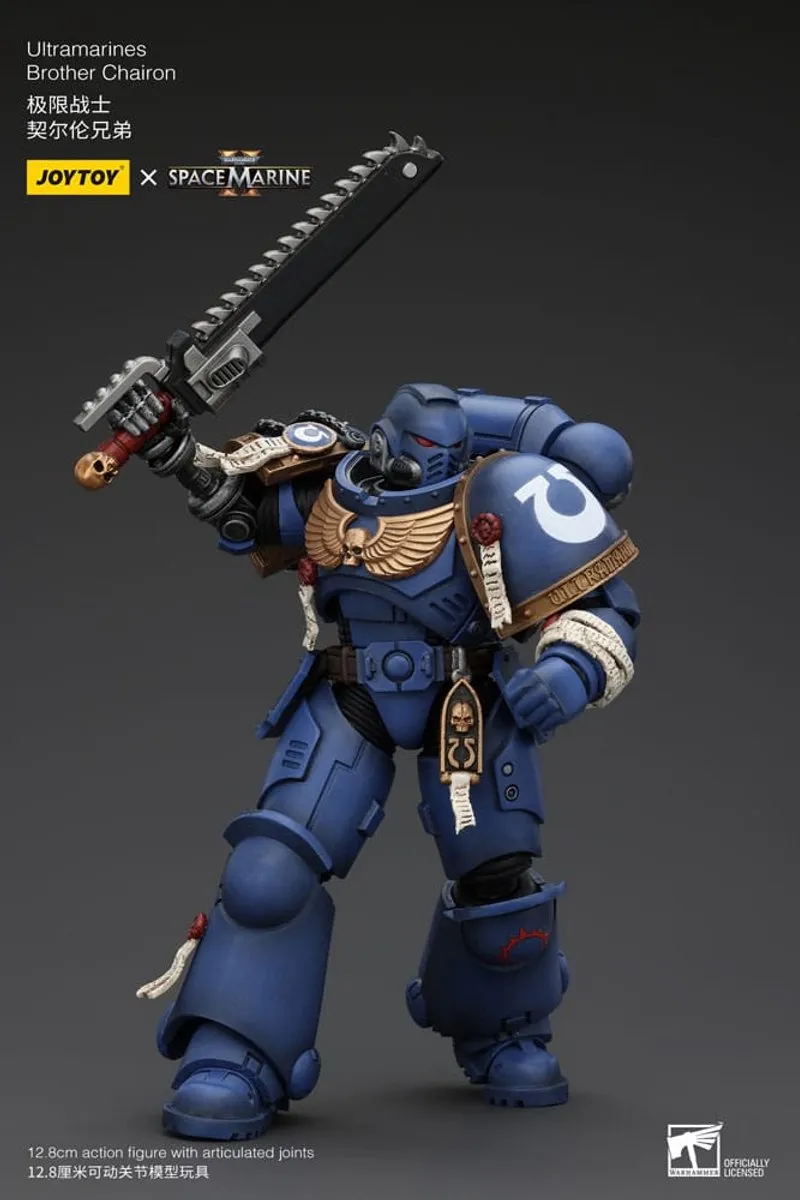 Joy Toy Warhammer 40k Uitramarines Brother Chairon 13cm - JT00072
