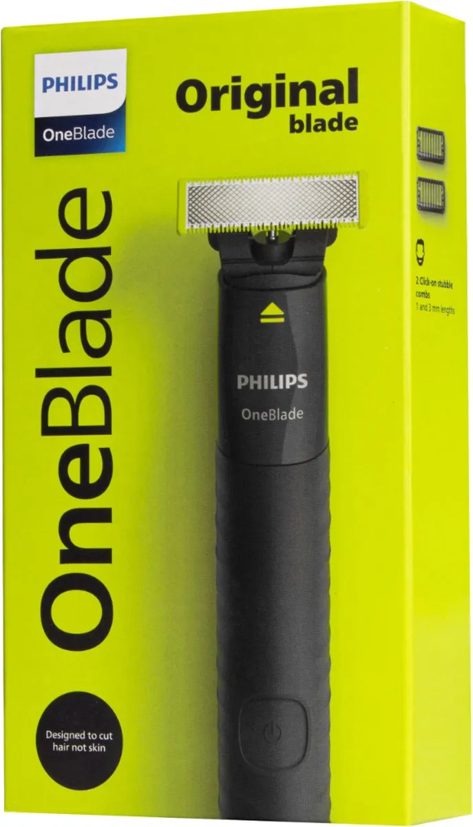 Philips Norelco OneBlade QP1424/10 Scheerapparaat - Houtskool