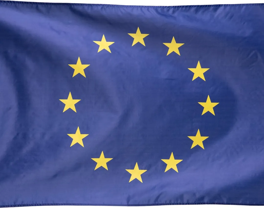 Carnival Toys Vlag Europese Unie 150x90cm - Blauw