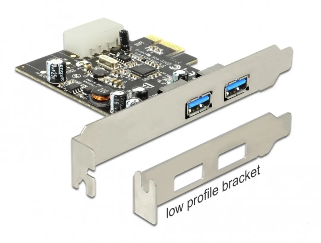 Delock 89241 PCIe USB 3.0 2 Poorten - NEC