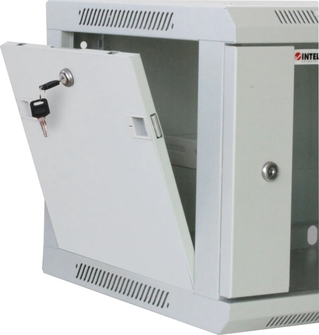 Intellinet 711760 Patchkast 19 inch - 6 HE - Grijs-wit