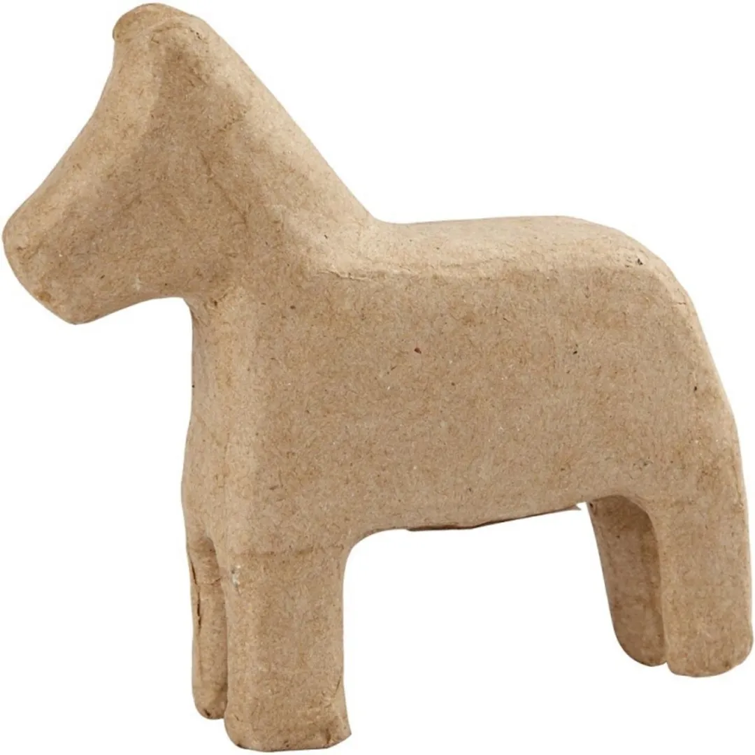 Creativ Company Papier Maché Paard 14cm