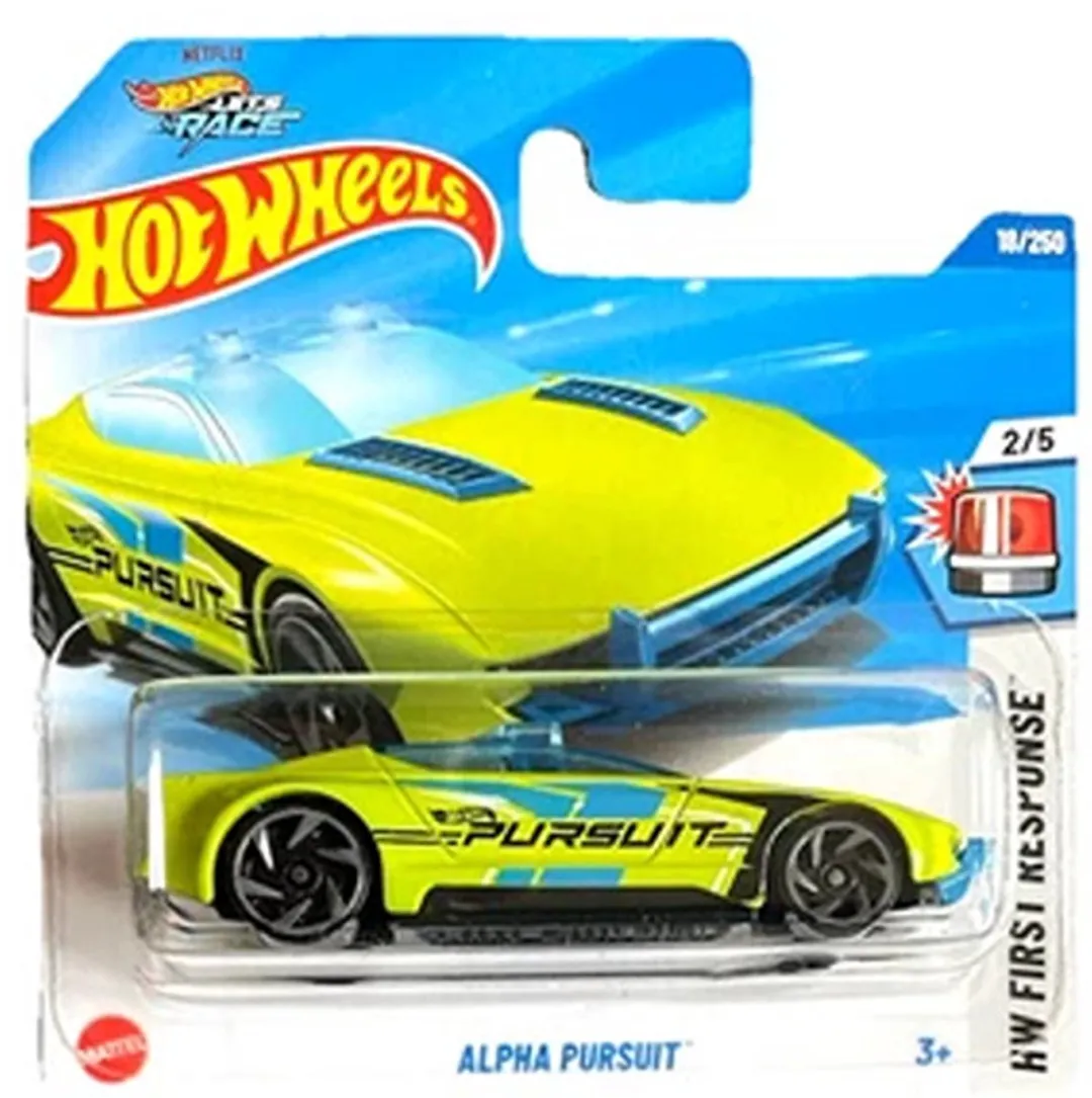 Hot Wheels Alpha Pursuit Green 21A Short Card 2026