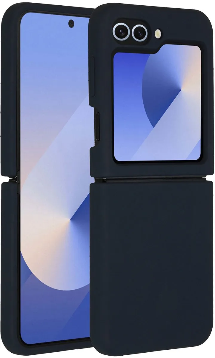 Accezz Hoesje Samsung Galaxy Z Flip 6 - Donkerblauw