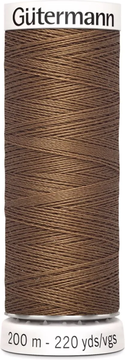 Gutermann Polyester Naaigaren 200m - Bruin