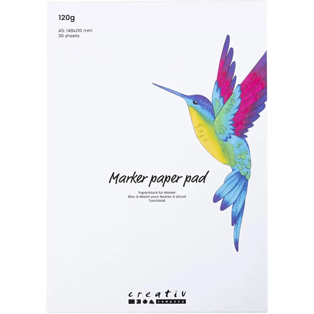 Creativ Company Papierblok Marker A5 120gr