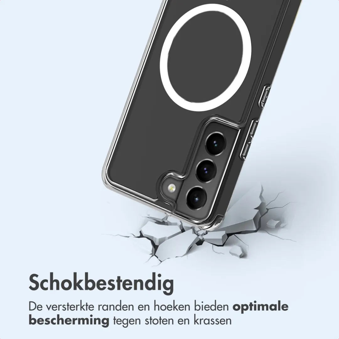 Imoshion Hoesje Samsung Galaxy S22 - Magnetische Ring - Transparant