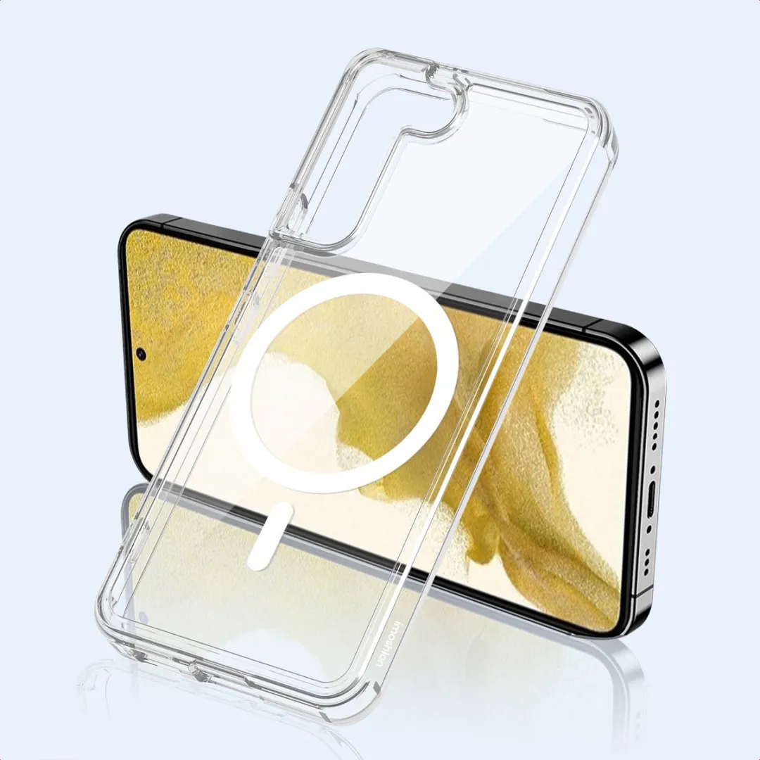 Imoshion Hoesje Samsung Galaxy S22 - Magnetische Ring - Transparant