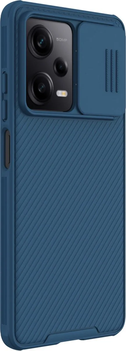 Nillkin CamShield Xiaomi Redmi Note 12 Pro/Poco X5 Pro Hoesje - Blauw