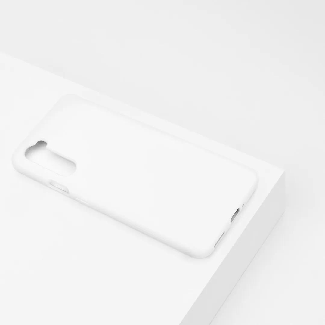 BMAX Siliconen Hoesje OnePlus Nord - BMAX156445 - Wit - afbeelding 6 van 6