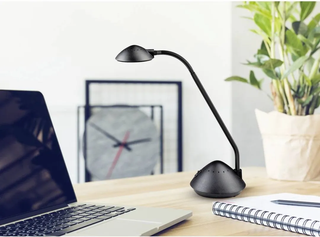 MAUL MAULarc LED Bureaulamp 4W - 3.000K - Zilver