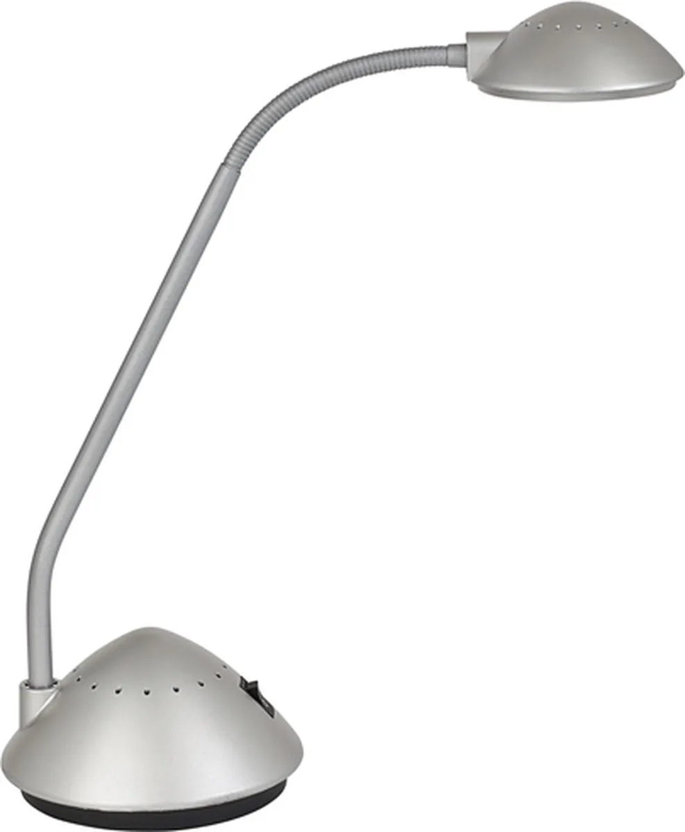 MAUL MAULarc LED Bureaulamp 4W - 3.000K - Zilver - afbeelding 6 van 6