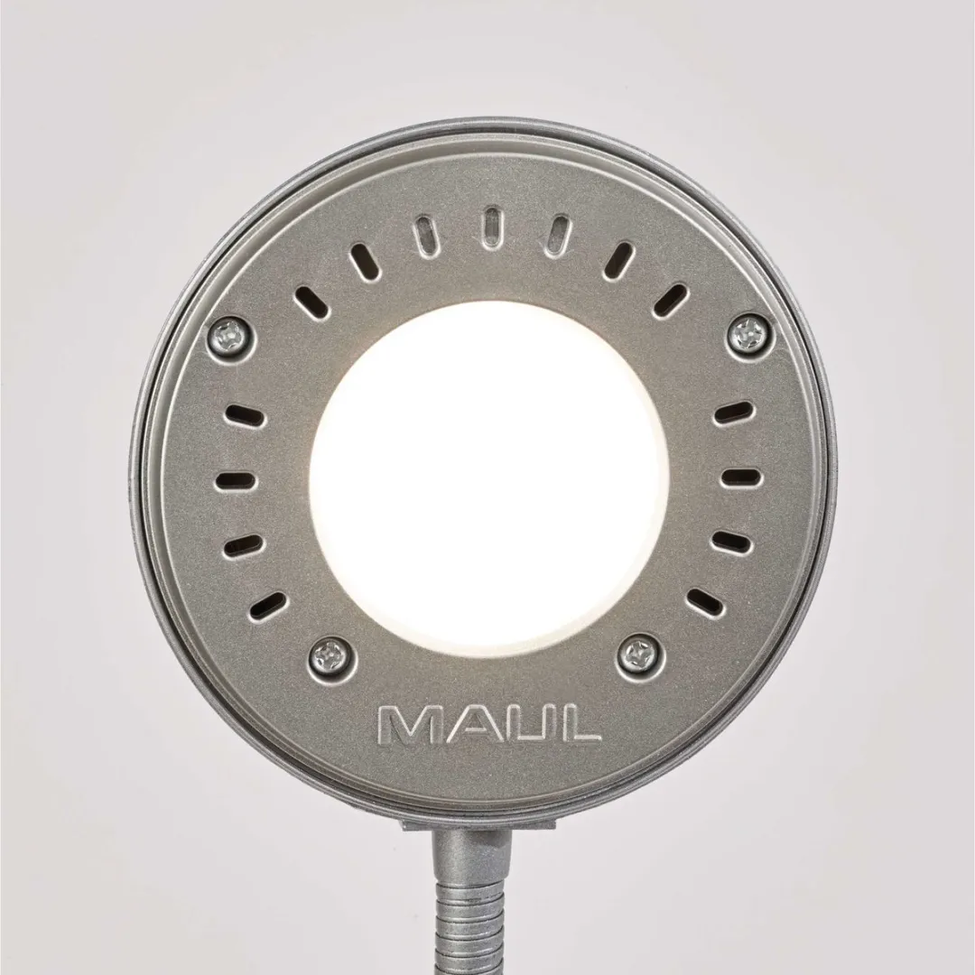 MAUL MAULarc LED Bureaulamp 4W - 3.000K - Zilver