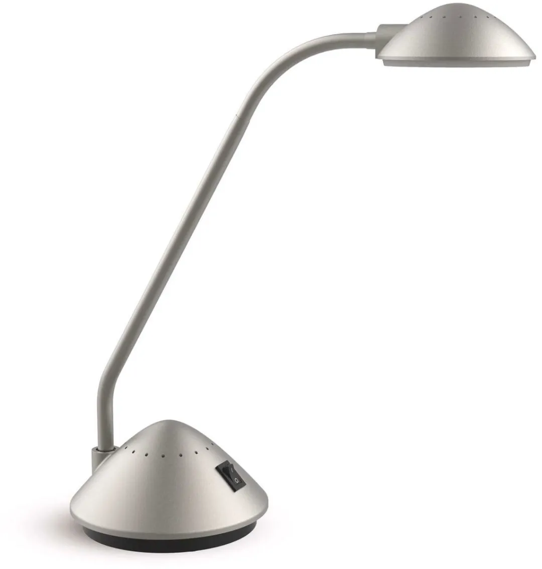 MAUL MAULarc LED Bureaulamp 4W - 3.000K - Zilver
