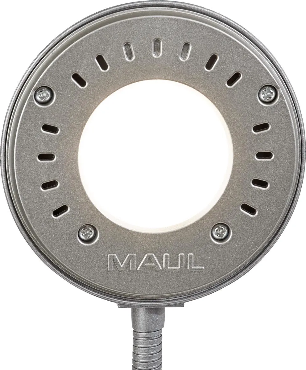 MAUL MAULarc LED Bureaulamp 4W - 3.000K - Zilver