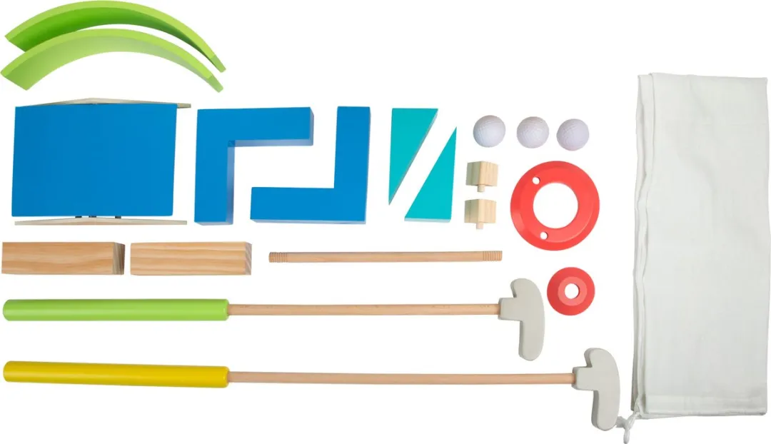 Small Foot Minigolf Set Active - Verschillende kleuren