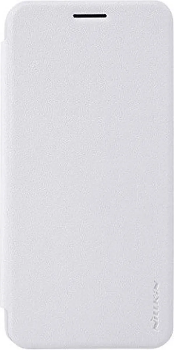 Nillkin Leather Case Sparkle Series Wit - Google Pixel - afbeelding 3 van 5