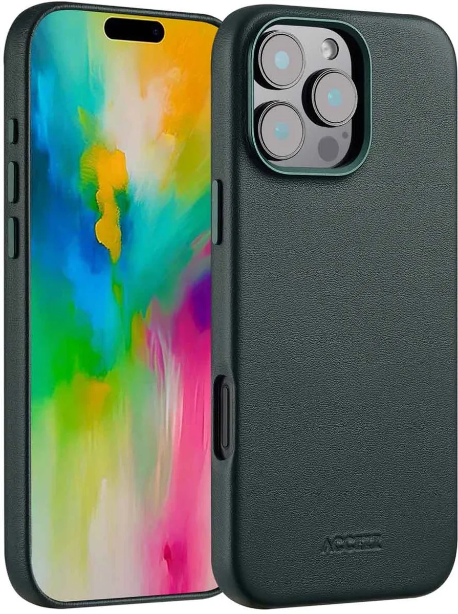 Accezz Hoesje iPhone 16 Pro Max Cedar Green
