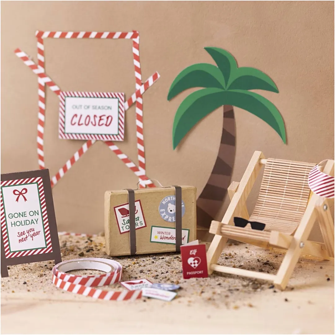 Creativ Company Mini Hobbyset Kabouterdeur Op Vakantie - Divers