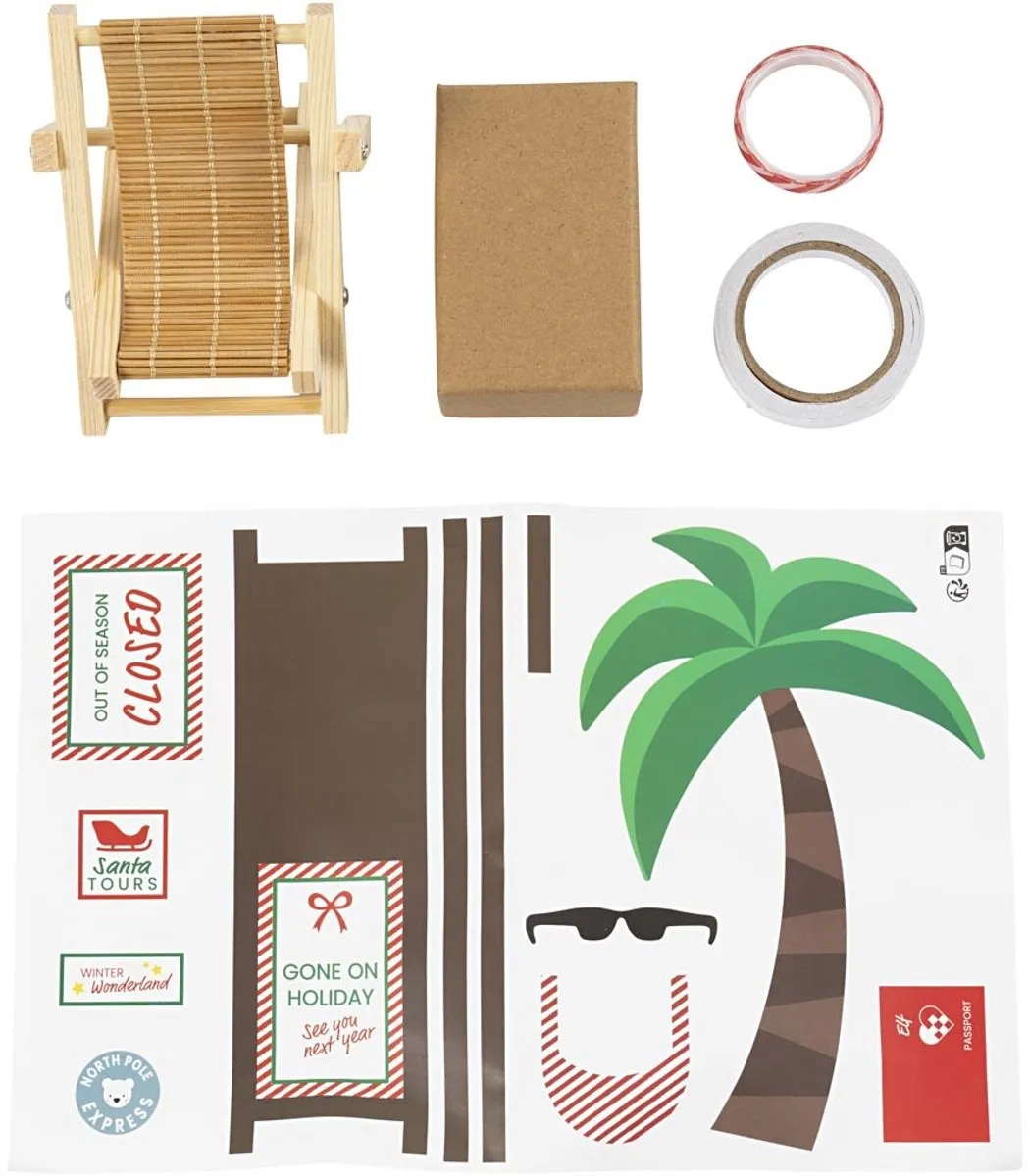 Creativ Company Mini Hobbyset Kabouterdeur Op Vakantie - Divers