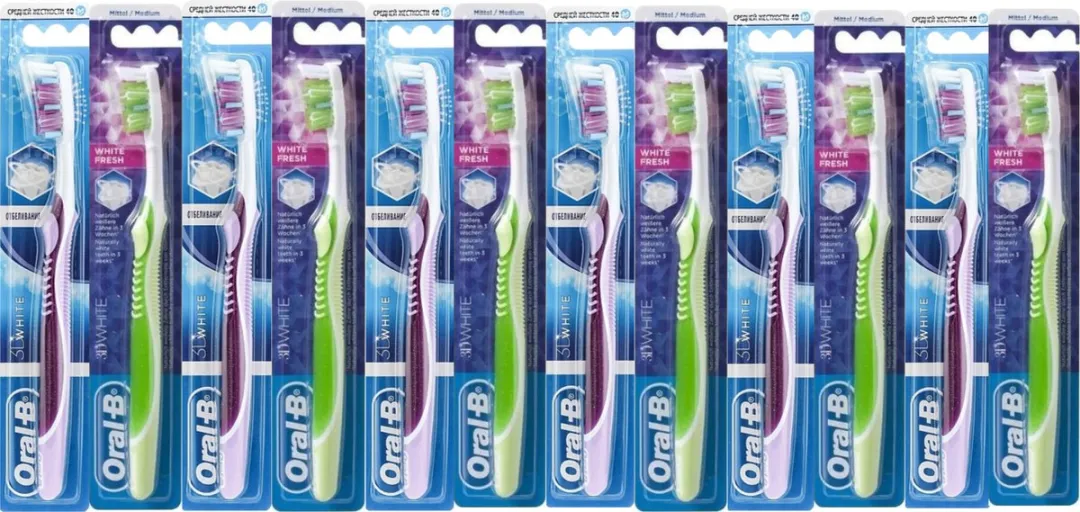 Oral-B Pro 3D Medium - 12 Stuks