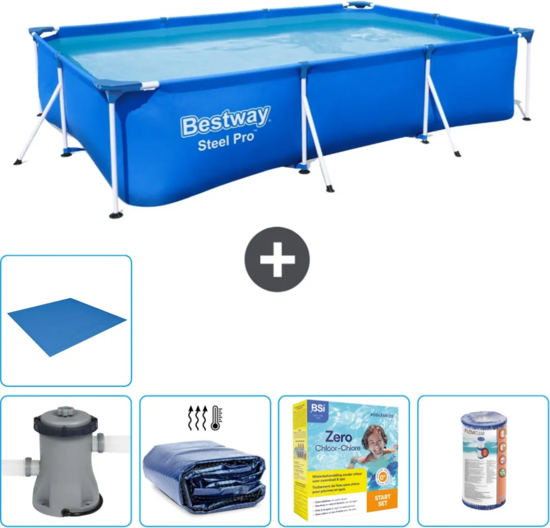 Bestway Steel Pro Zwembad 300x201x66cm