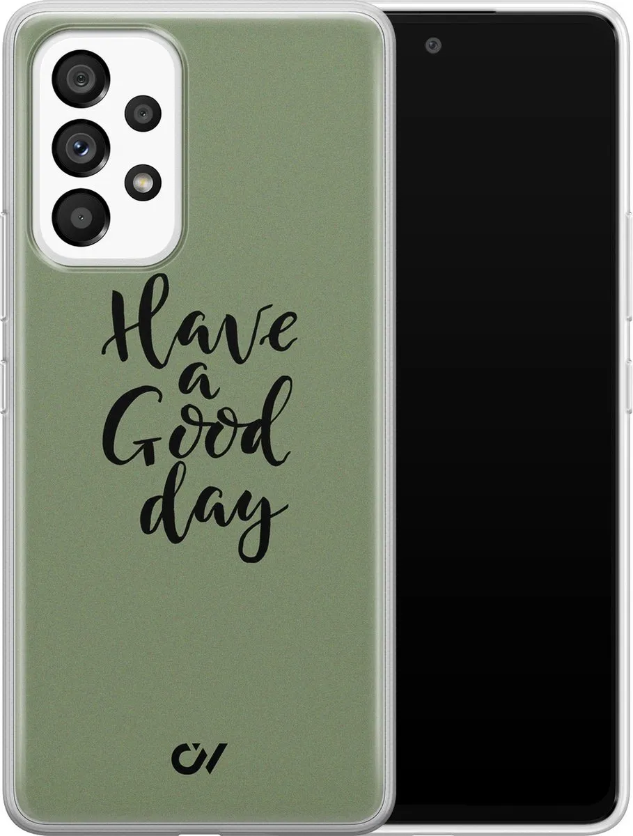 Casevibes Samsung Galaxy A53 Hoesje - Groen