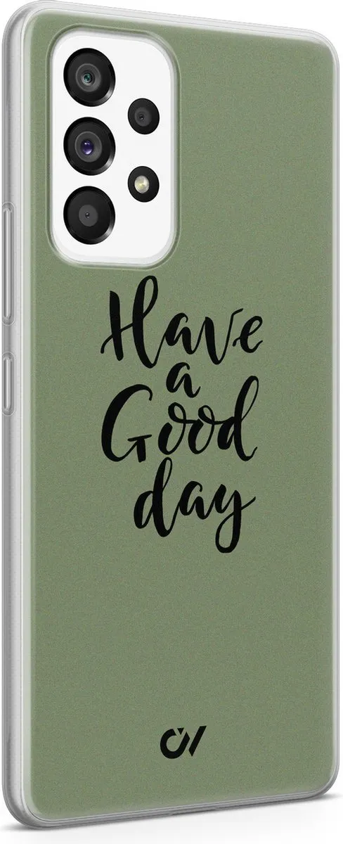 Casevibes Samsung Galaxy A53 Hoesje - Groen