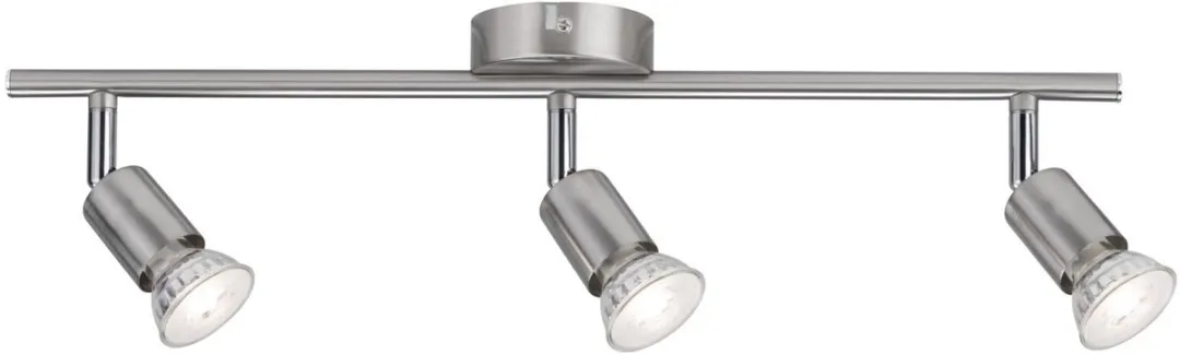 Paulmann Spotlight Carolina GU10 3x10W - Nikkel mat