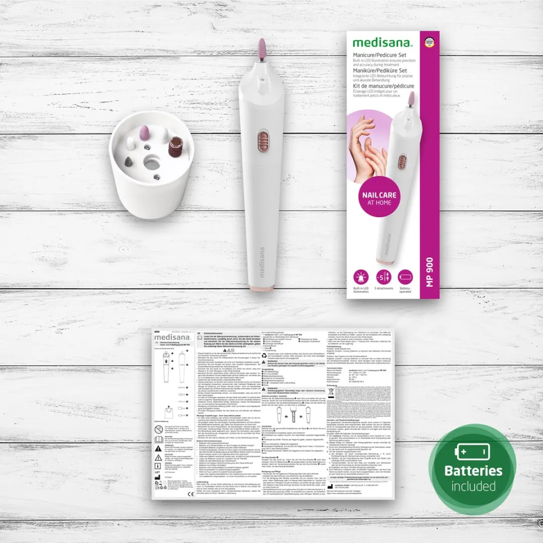 Medisana MP 900 Manicure/Pedicure Set - 5 Stuks