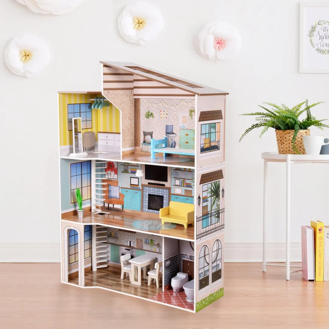Teamson Kids Poppenhuis Accessoires - 17 Stuks - Veelkleurig