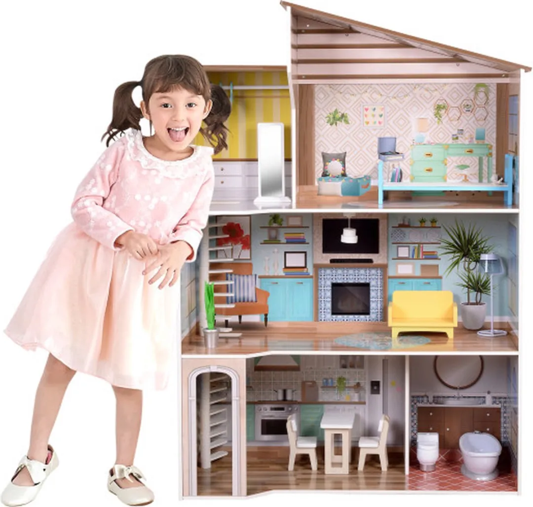 Teamson Kids Poppenhuis Accessoires - 17 Stuks - Veelkleurig