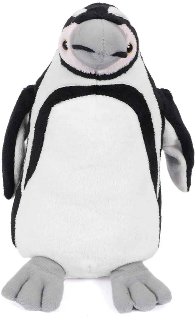 PIA Soft Toys Pinguïn Pluche Knuffeldier 26cm - Zwart/Grijs/Wit