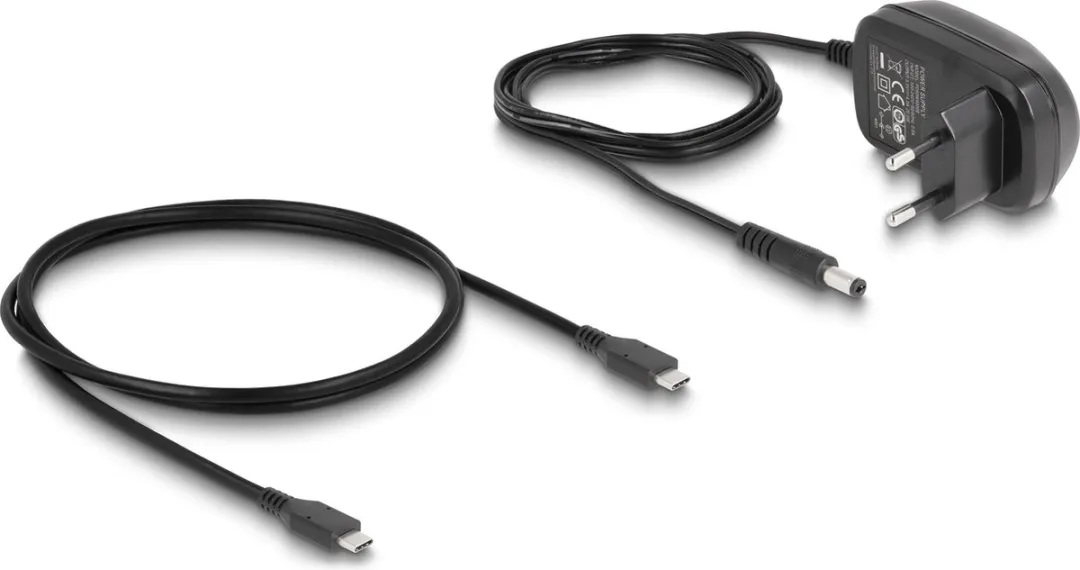 Delock 64209 USB 3.2 Gen 2 Type-C Hub - 10 Gbit/s - Zwart
