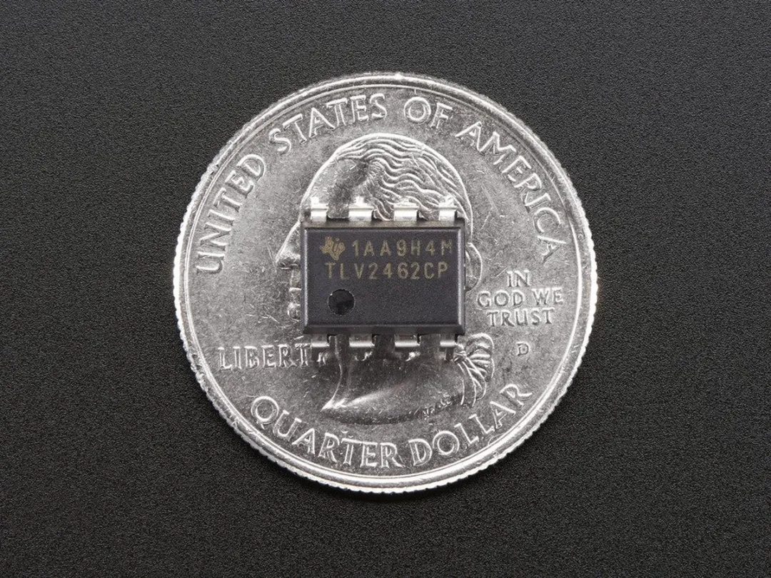 Adafruit TLV2462 Op Amp - Dual Rail-to-Rail
