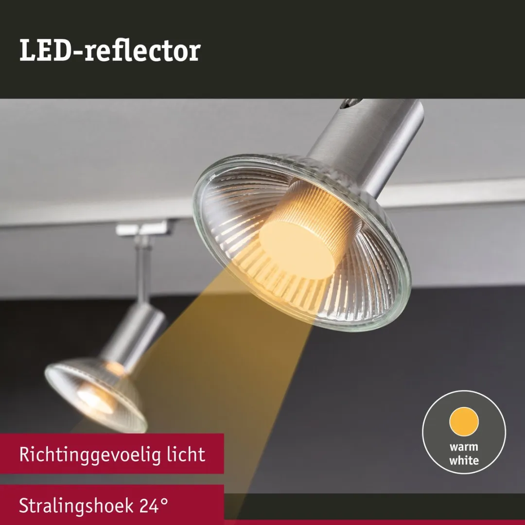 Paulmann LED Reflector QPAR111 GU10 Set 3x4W 2700K - 3 Stuks - afbeelding 6 van 6