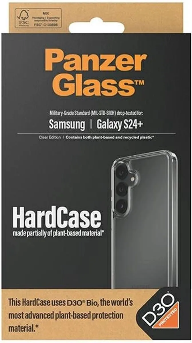 PanzerGlass Samsung Galaxy S24 Plus HardCase 1211 - Transparant
