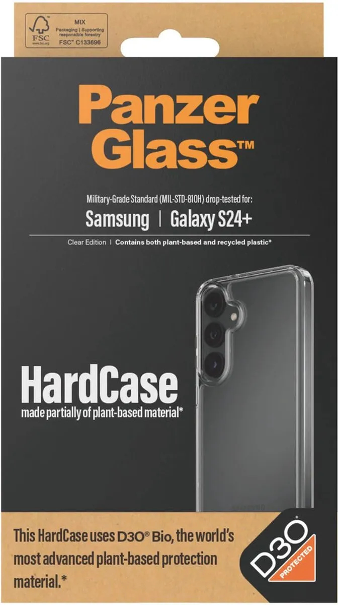 PanzerGlass Samsung Galaxy S24 Plus HardCase 1211 - Transparant