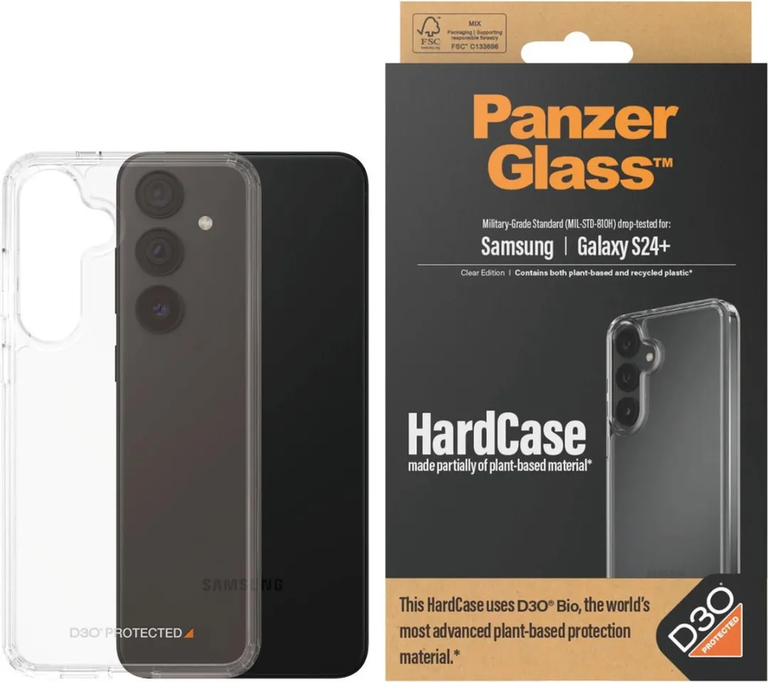 PanzerGlass Samsung Galaxy S24 Plus HardCase 1211 - Transparant - afbeelding 6 van 6