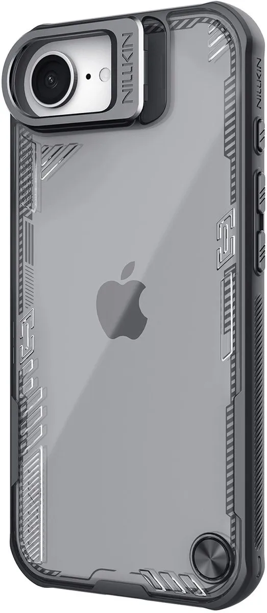Nillkin Iceblade Prop Case iPhone 16E - Zwart - afbeelding 4 van 6