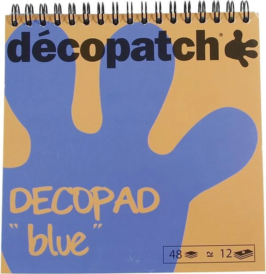 Clairefontaine Decopatch BLOC04O - Blauw