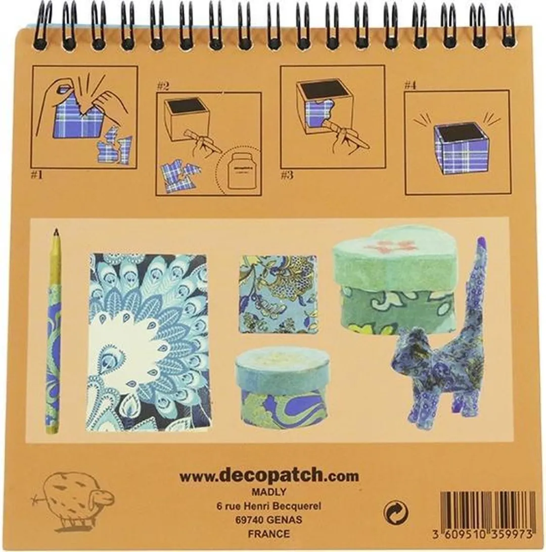 Clairefontaine Decopatch BLOC04O - Blauw
