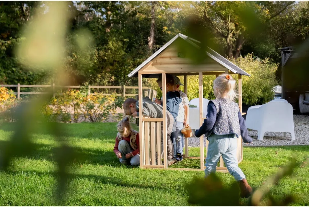 EXIT Toys Panorama 100 Houten Speelhuis - Naturel
