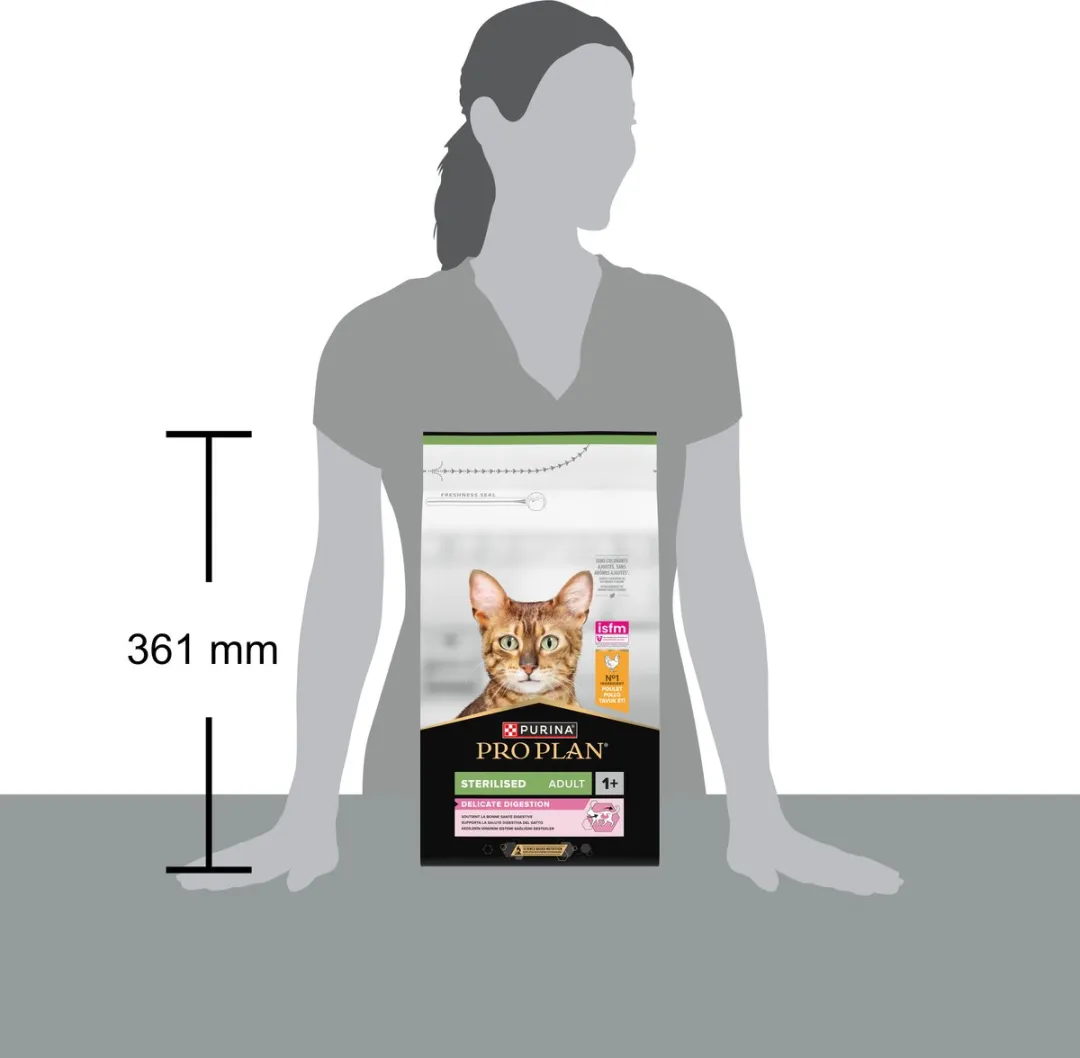 Pro Plan Adult Sterilised Delicate Digest Kattenvoer - 6x1,5kg