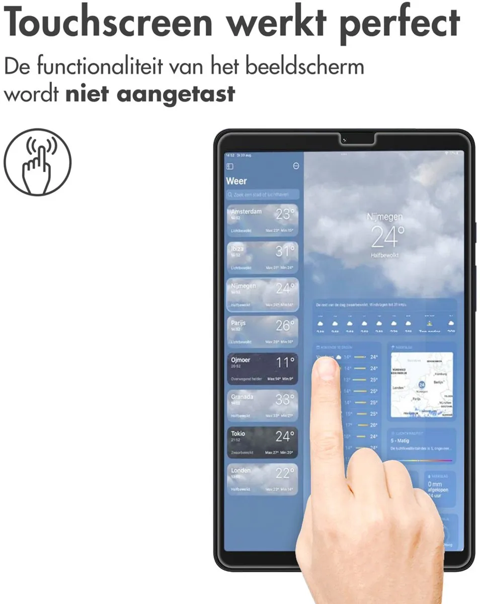 Imoshion SH00065130 Tablet Screenprotector - Samsung Galaxy Tab A9